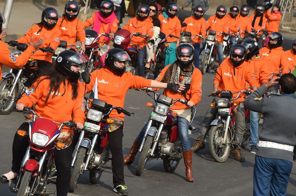 Women Motor Cycle Rally