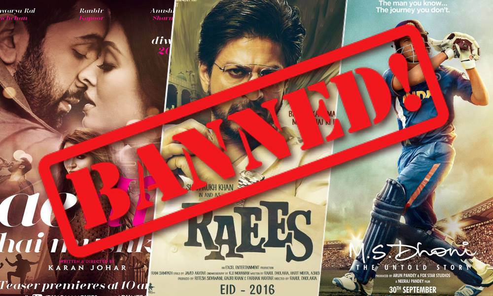 bollywood movies ban in Pakistan