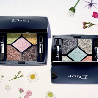 5 Couleurs eyeshadow palettes in two limited-edition Glowing Gardens color combinations by Dior Beauty