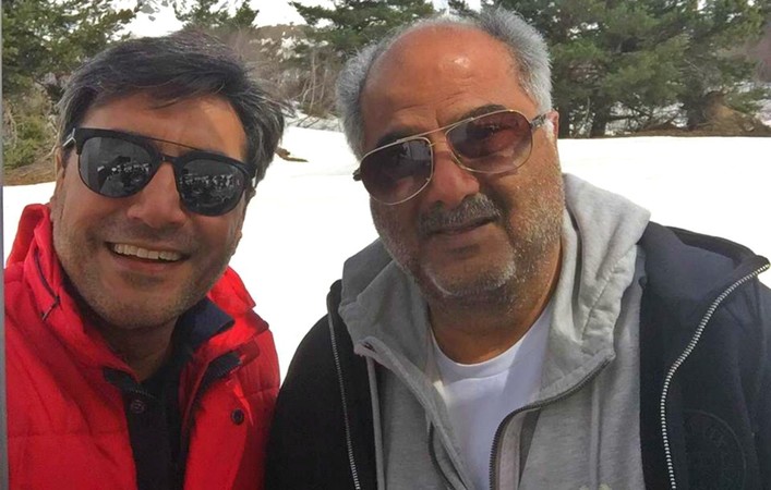 Adnan Siddiqui with Boney Kapoor