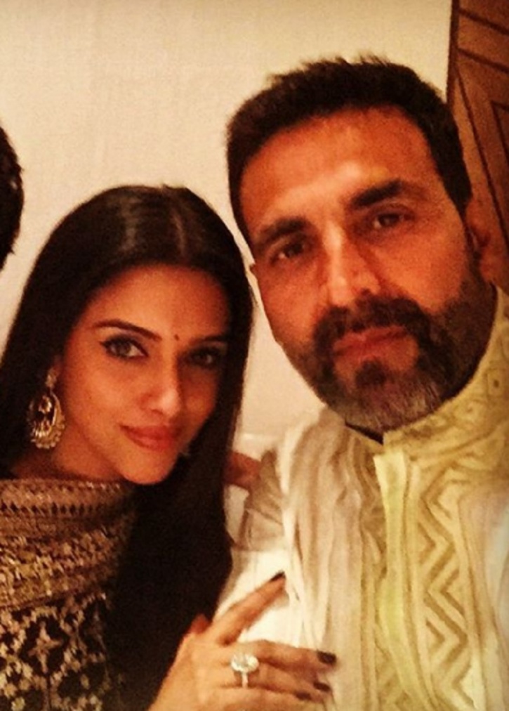 Asin with Akshay kumar before the wedding