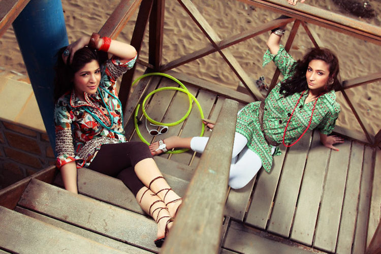 Ayesha Omar and Anushey