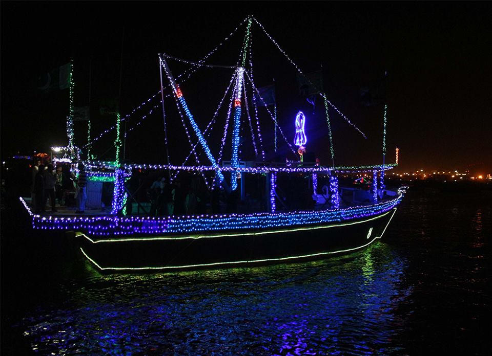 Boat in Arabian SEA