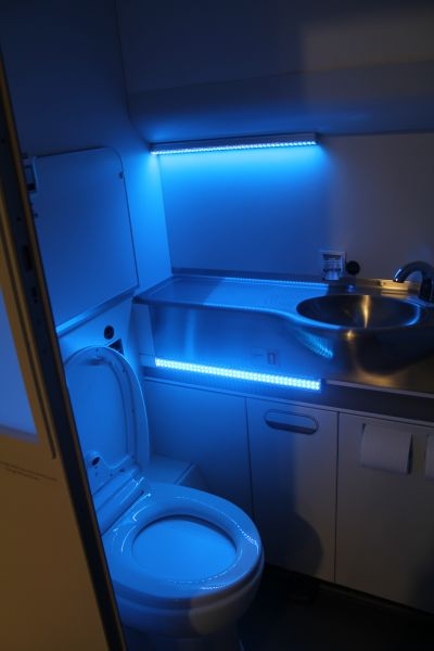 Boeing's self-cleaning toilet