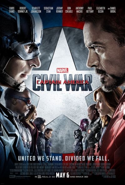 Captain America- Civil War has vaulted past Disney's The Jungle Book at the North American box office with a strong debut weekend take of $181
