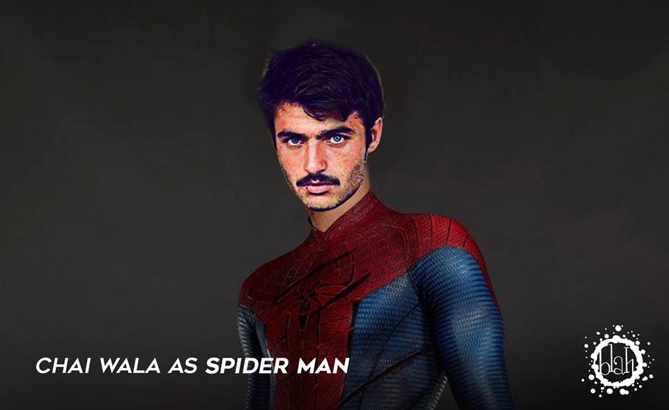 chai-wala-as-spider-man
