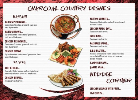 menu restaurant karachi charcoal darya grill dha bbq kolachi brandsynario