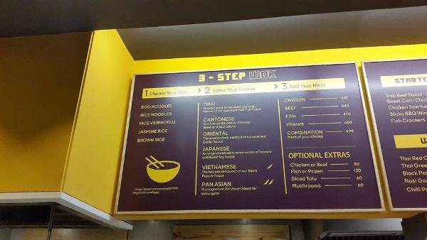 Chop Chop Wok menu 1