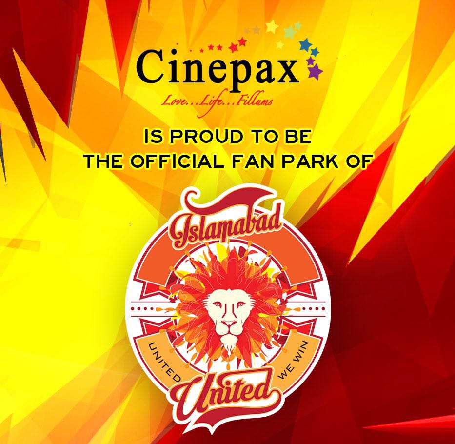 Cinepax Official Fan Park of Islamabad United