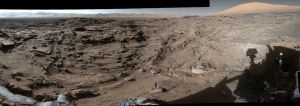 Curiosity rover films 360° view of Mars