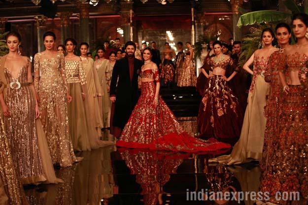 Fawad Khan and Deepika at India Couture Week 2016