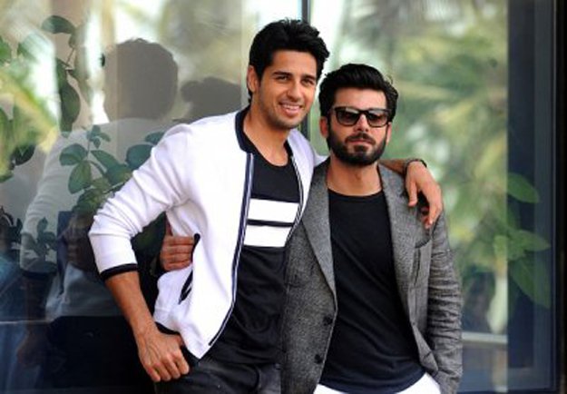 Fawad Khan with Sidharth Malhotra