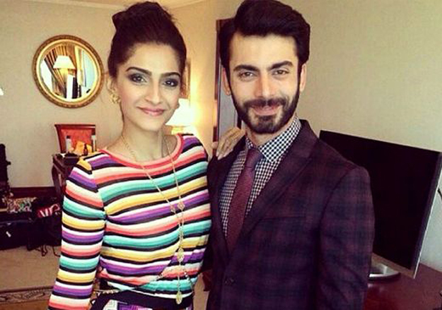 Fawad Khan with Sonam Kapoor