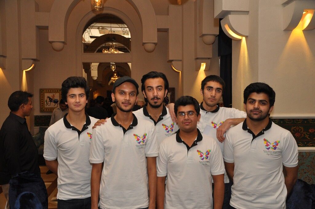 Friends of Karim participating in KKAWF Launch