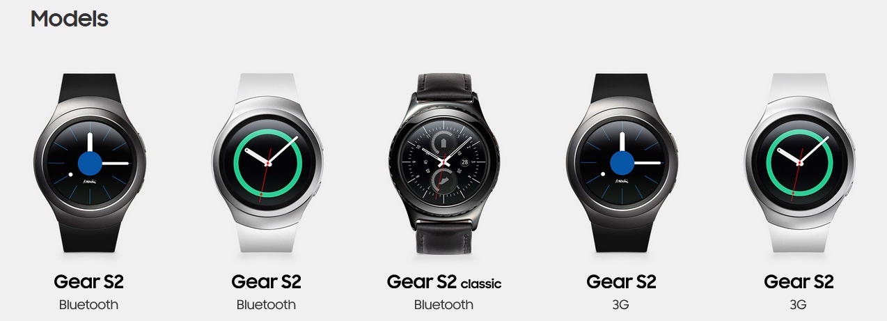 gear s2 models