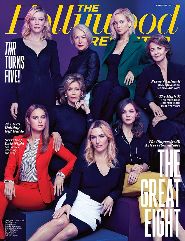 Hollywood Reporter Cover November