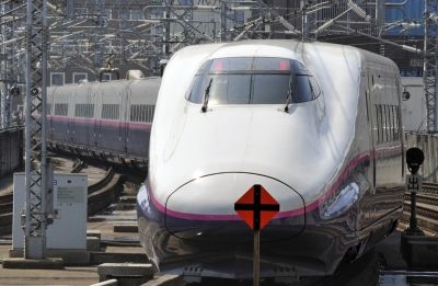 India could soon see bullet trains similar to those used in Japan, as pictured.