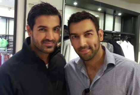 John Abraham and lookalike