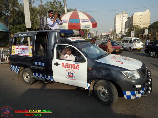 Karachi City Traffic Police.Brandsynario