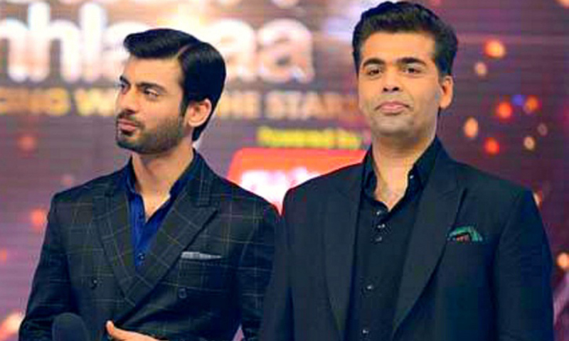 Karan Johar and Fawad Khan