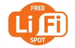 Li-Fi the optical version of wifi logo