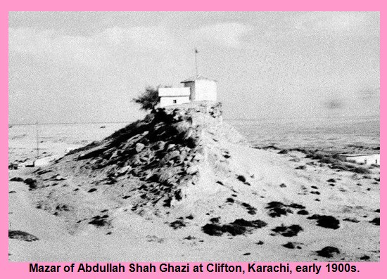 mausoleum-of-abdullah-shah-ghazi-at-clifton-karachi-early-1900s-rare-pictures-of-karachi