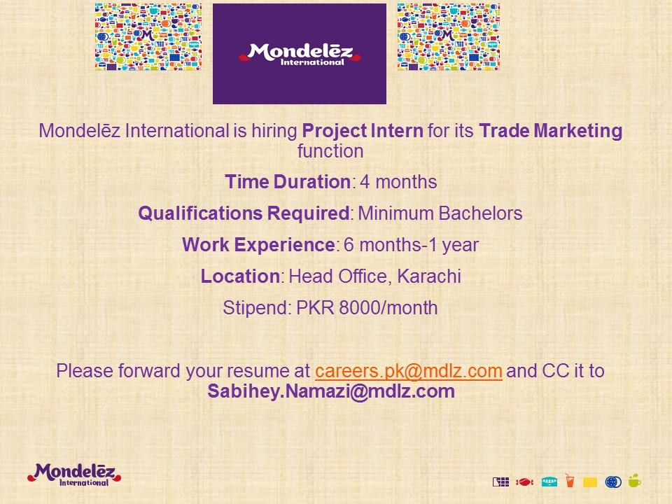 Mondelez-international internship