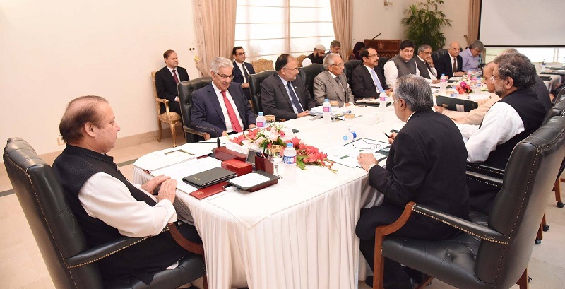 Nawaz-Sharif-Chairs-Cabinet-Meeting