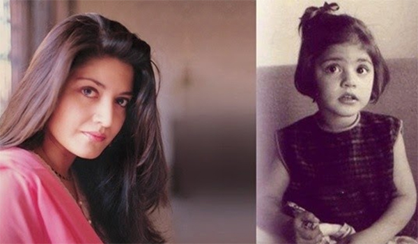 nazia-hassan childhood picture