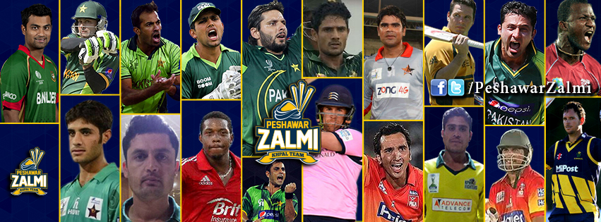 Peshawar Zalmi Team Squad 2016