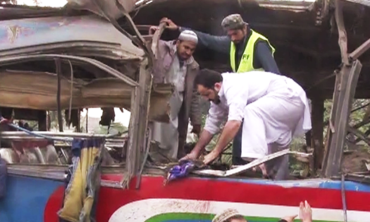 Peshawar bus attack