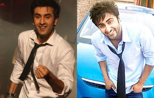 Ranbir and his look alike Junaid Shah