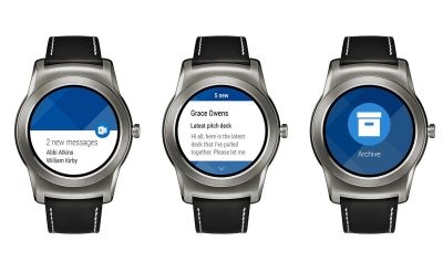 Read emails on the move with the Microsoft Outlook application for Android Wear