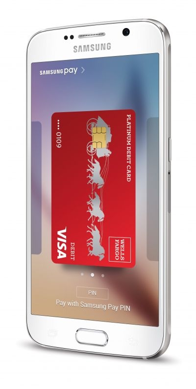Samsung Pay is now available for Wells Fargo customers in the US