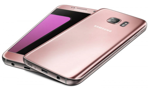  SamsungS7EdgePink