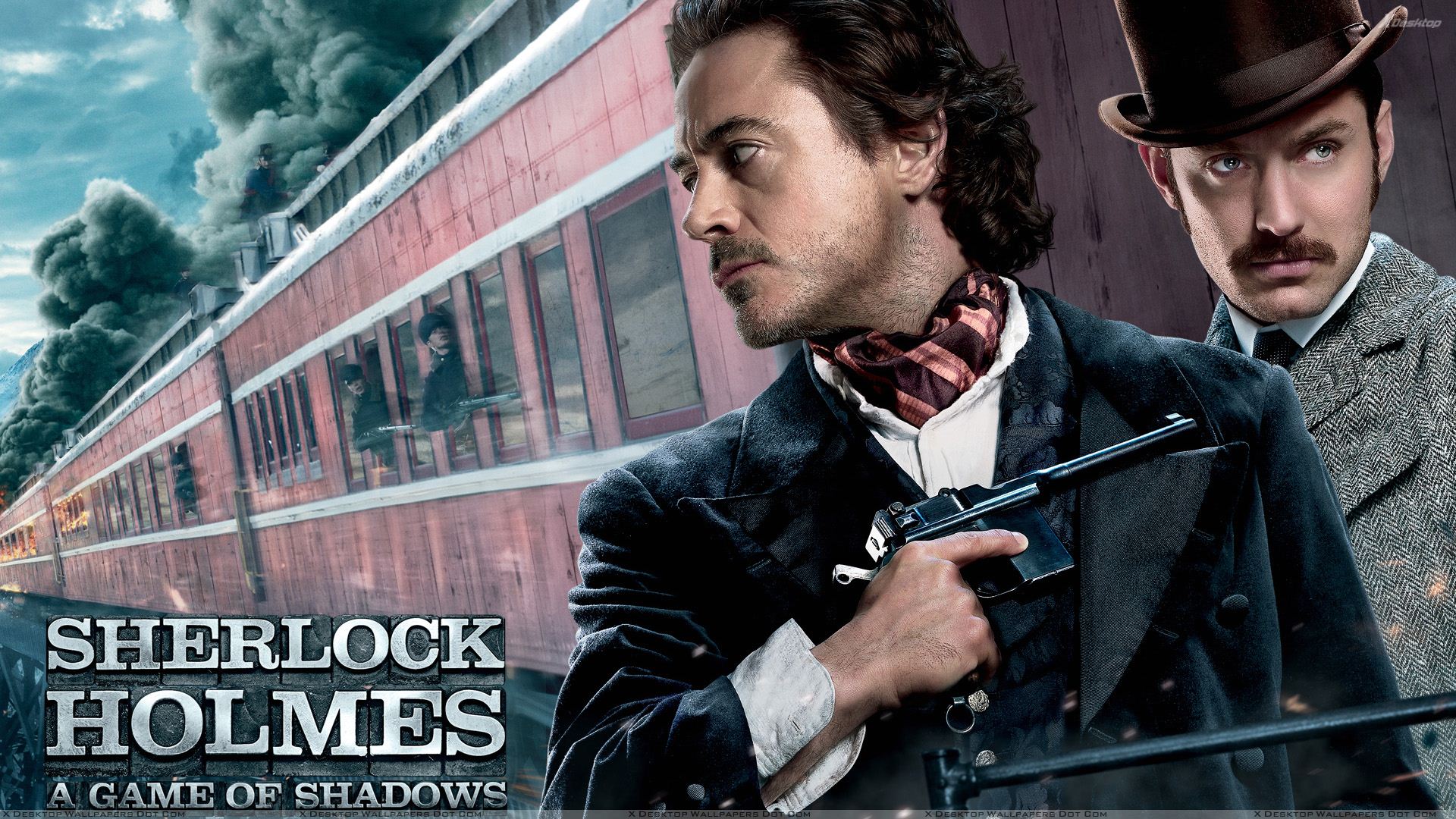 Sherlock Holmes- A Game of Shadows - Outside The Train