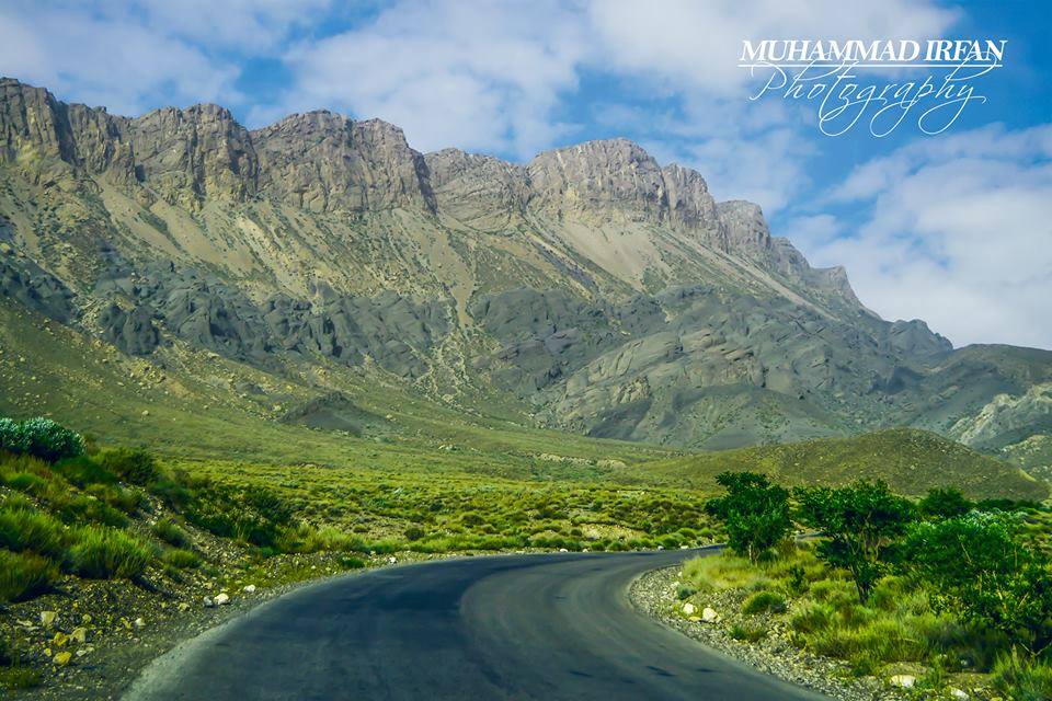 The Road toward Ziarat, Balochistan