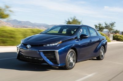 The Toyota Mirai Fuel Cell Sedan took the Green Car of the Year award.