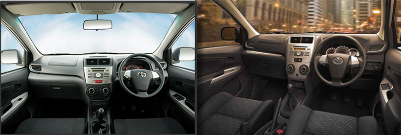 Toyota Avanza’s interior after the update (Pictured Right) Toyota Avanza Interior before the update (Pictured Left) PHOTO Courtesy: PakWheels