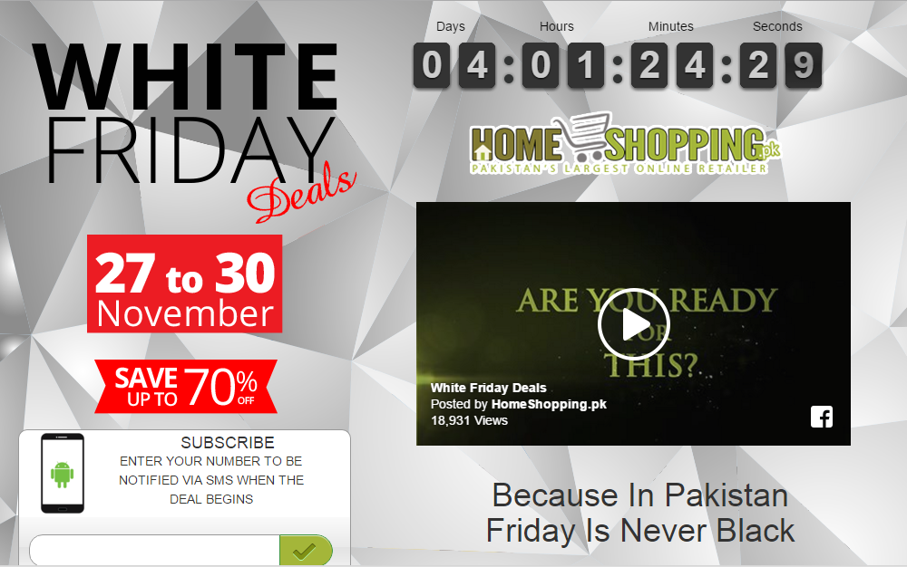 White Friday.Brandsynario