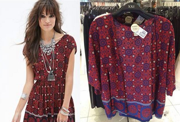 ajrak short frock design