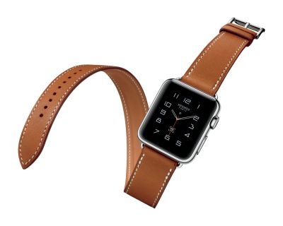 Apple Watch Hermes Double Tour Hero. Apple has been rated the 'coolest' wearables brand in a survey.