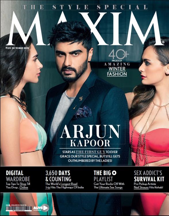 arjun kapoor maxim