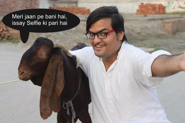 bakra selfie