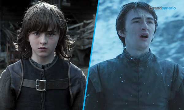 Bran Stark Season 1 - Now