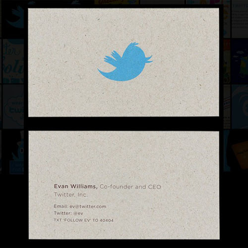 evan williams business card