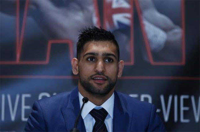 Boxer Amir Khan