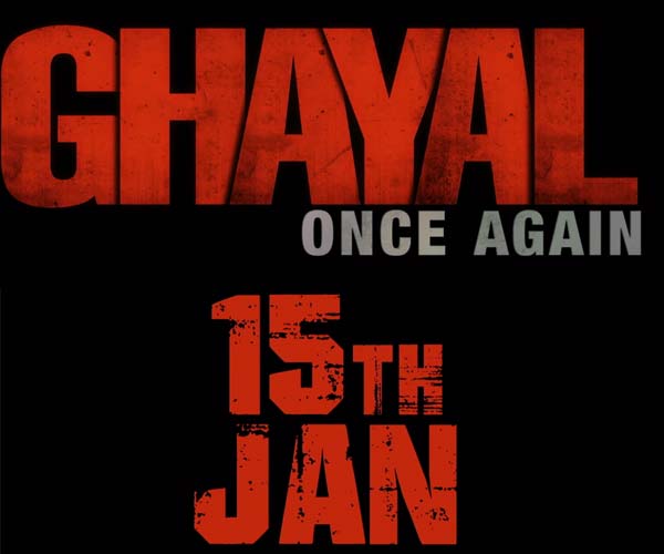 ghayal once again poster