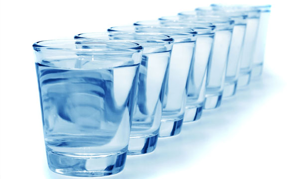 glasses of water