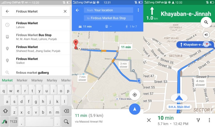 google-maps-introduce-turn-by-turn-navigation-in-pakistan